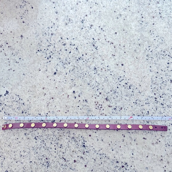 Tory Burch double wrap stud leather bracelet! - Picture 8 of 11